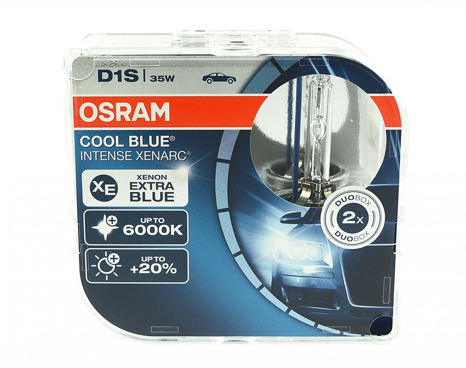 2 Stück Osram D1R 66154CBI Cool Blue Intense Xenon Brenner mit 5000 Kelvin  35W PK32d-3 : : Auto & Motorrad