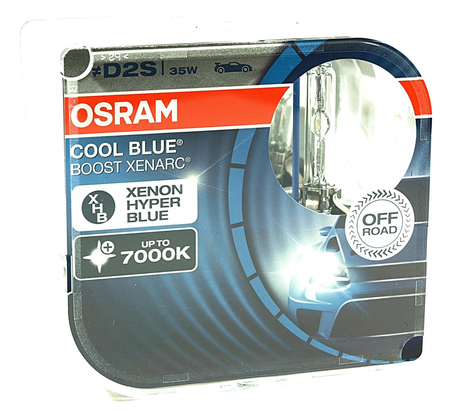 D2S 35W P32d-2 COOL BLUE BOOST HCB 2pcs Osram NO ECE!