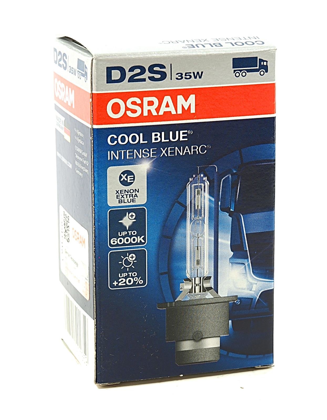 Osram D2S 35 W P32d-2 Cool Blue Intense Xenarc 2st. Osram - D2S - mehr  Lichtleistung - Lampen/LED 