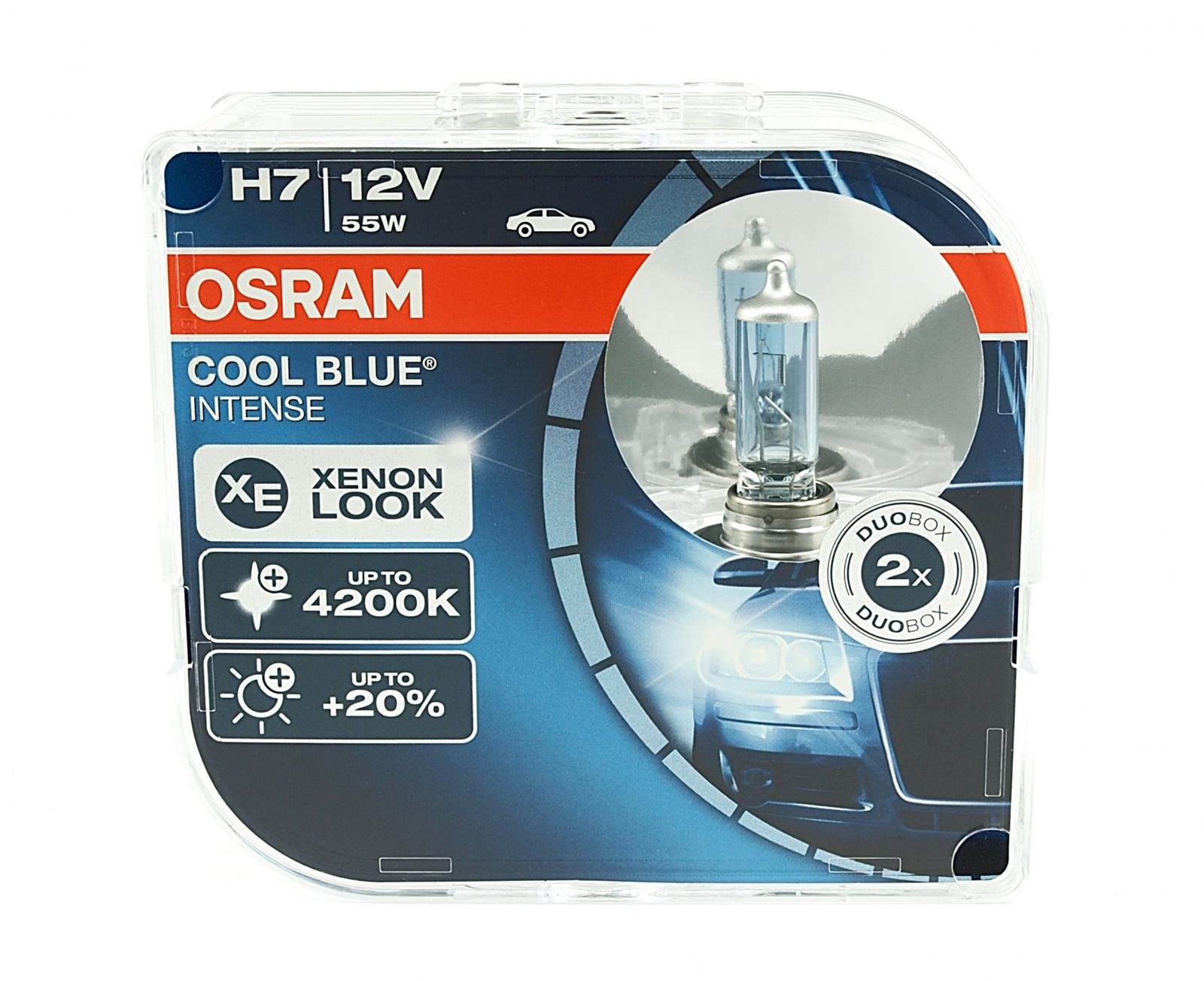 Osram COOL BLUE Intense H7 PX26d 12V 55W 64210CBI-01B (O64210CBI-01B)