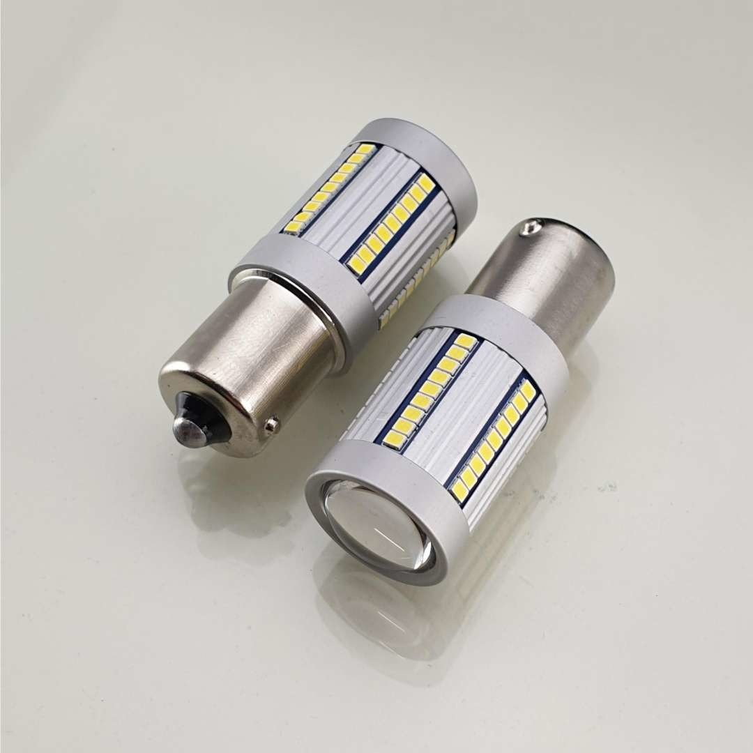 P21W LED bulbs (135 x SMD 4014) 6000K CANBUS
