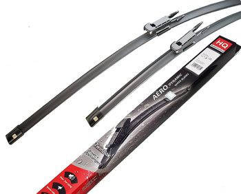 Two Front Frameless Wiper Blades HQ Aero Dynamic - ADR42-823 Twin Box