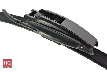 Two Front Frameless Wiper Blades HQ Aero Dynamic with WASHER JET SPRAY ADJ81-621 Twin Box
