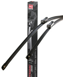 Two Front Frameless Wiper Blades HQ Aero Dynamic - AD81-624 Twin Box