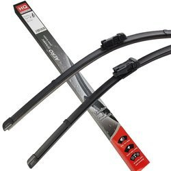 Two Front Frameless Wiper Blades HQ Aero Dynamic - ADB12-424 Twin Box